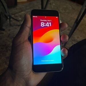 Smartphone with Black Finish